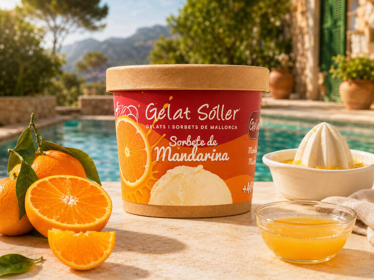 Sorbet mandarina